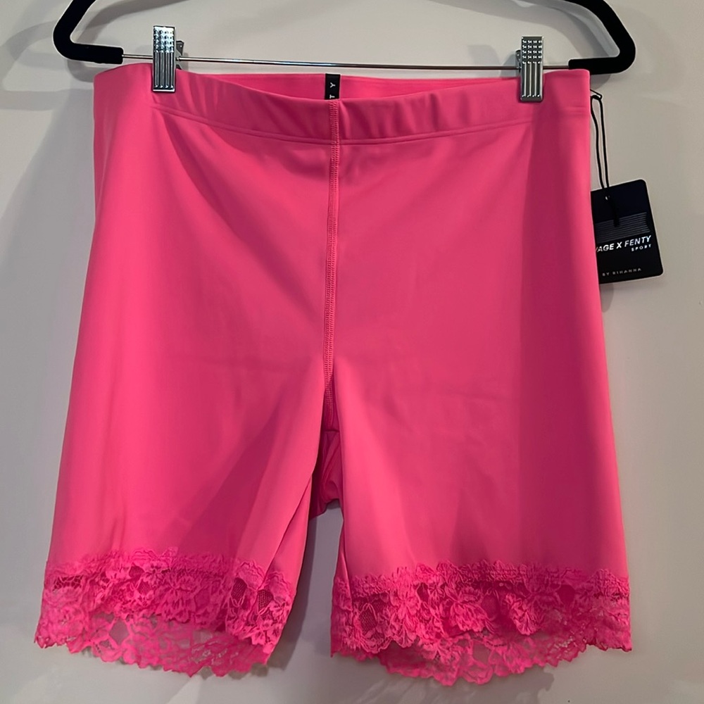 Hot Pink Bike Shorts